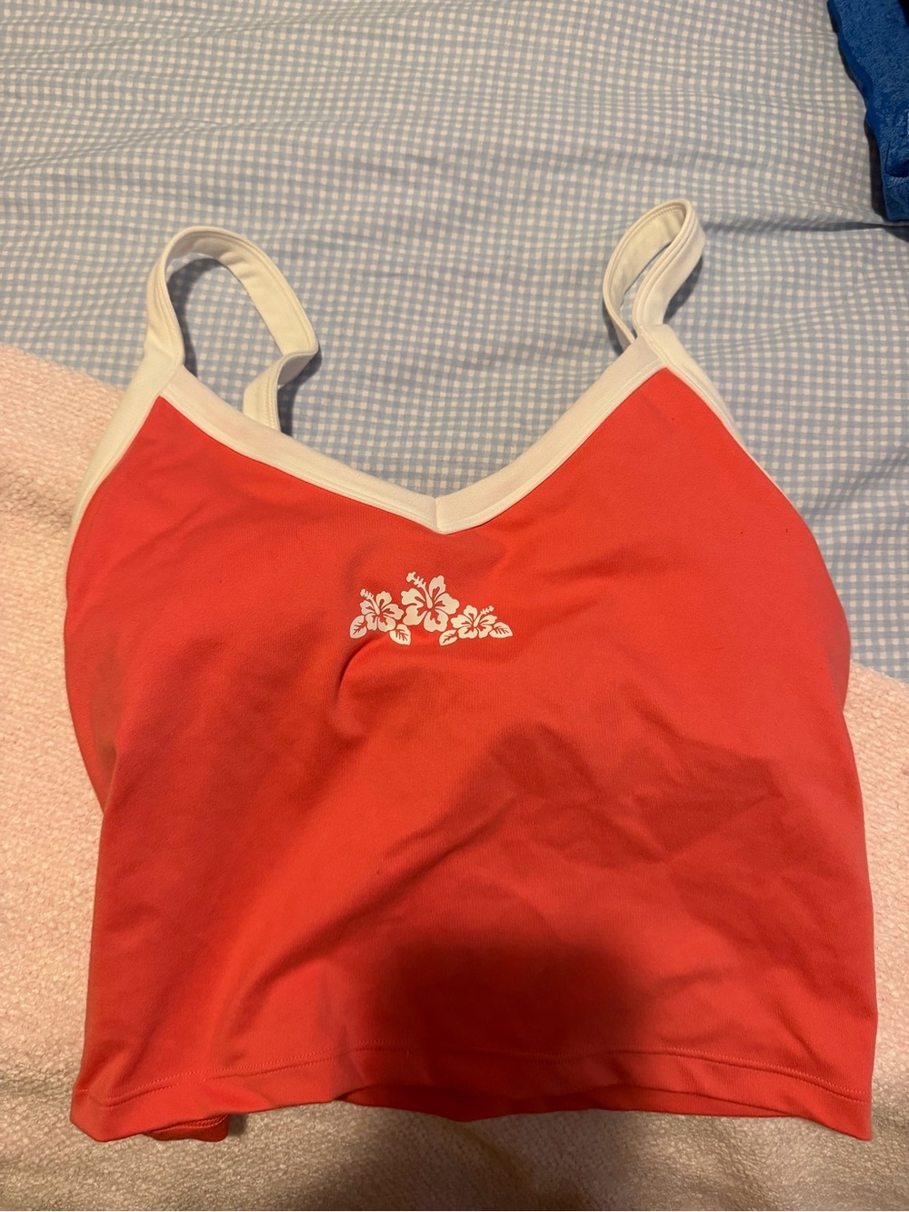 Gilly hicks Hawaiian tank top